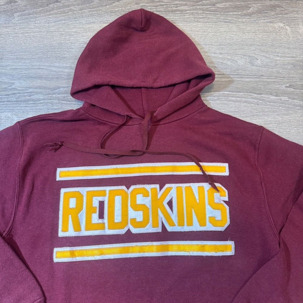 Vintage Washington Redskins Hoodie Logo7 NFL Football Size L , Made in USA‎
